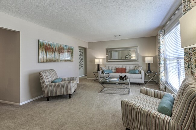 Spacious Living Room with Natural Light