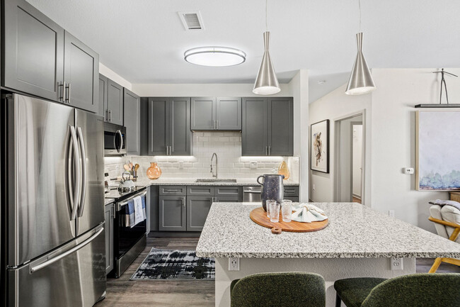 Energy-Efficient, Stainless Steel Appliances - Cortland Flatirons Apartments