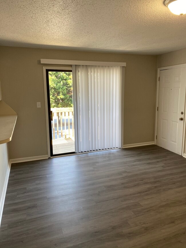 Eastside Living Room and Patio - Apartments on 20th