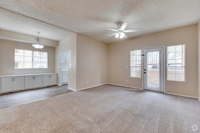 1HAB, 1BA - 849 ft² - Sala de estar