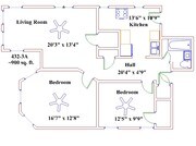2BA/1BR