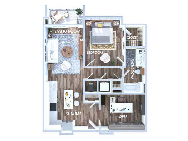 1 bedroom | 1 bath - Macchiato | A3