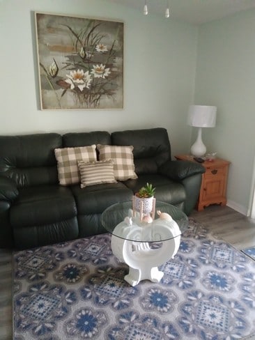 Recliner couch in living area - 8001 Formby St Unit 2