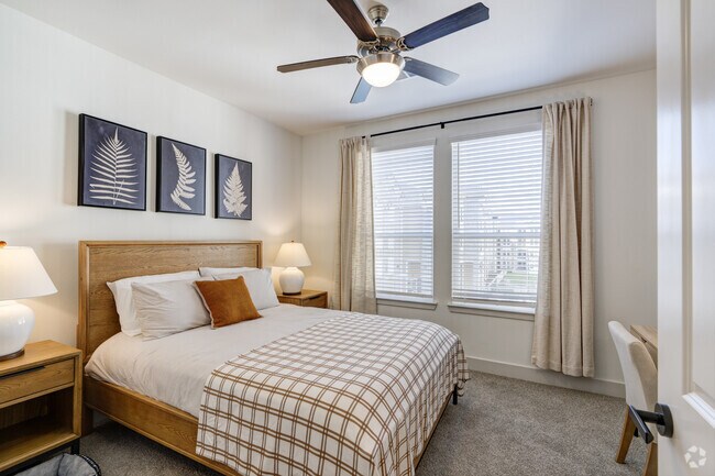1BR, 1BA - 787SF - Bedroom - Lofts at Katy Ranch