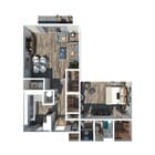 One Bedroom and One Bathroom