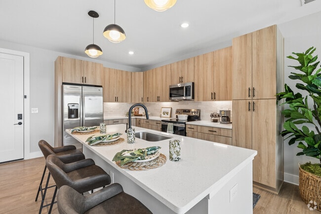 A1B 1BR, 1BA - 822SF - Kitchen - Proximity Watermark