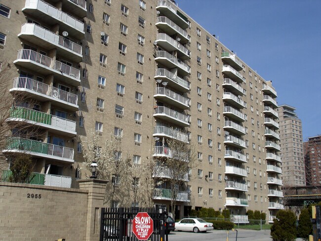 Looking up from the entrance area - 2955 Shell Rd