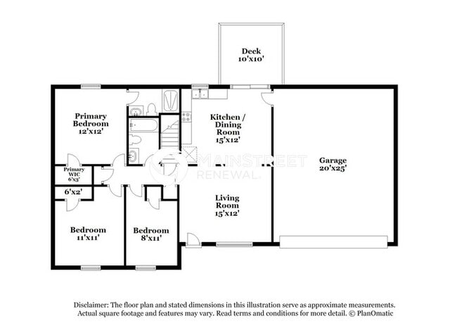 3 Bedroom Pet-Friendly Home in Fenton, MO with Main Street Renewal