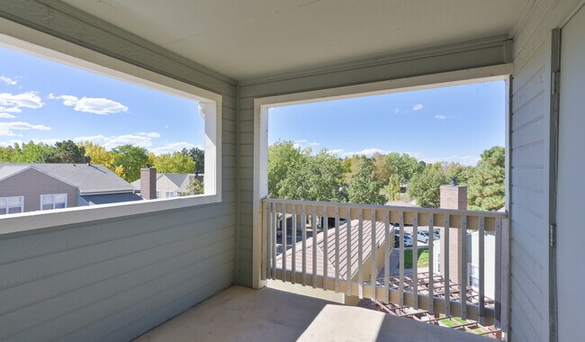 Enjoy morning coffee or sunset views outside.