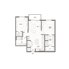 B1: 2bed 2bath