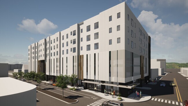 Alto Station Building Exterior Rendering