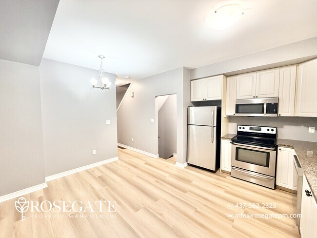 Photo - Modern 2-Bedroom Townhouse in Kitchener | 2 Parking Spots + Pet Friendly