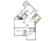 3BR/2BA