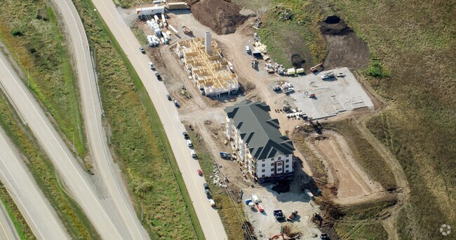 Aerial Construction Photo 10/10/24 - Red Earth Rental