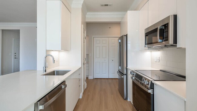 Kitchen with Stainless Steel Appliances