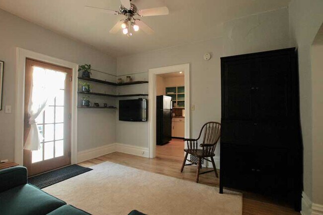 TV & bookshelves in Living Room - 310 Elmside Boulevard Unit 1