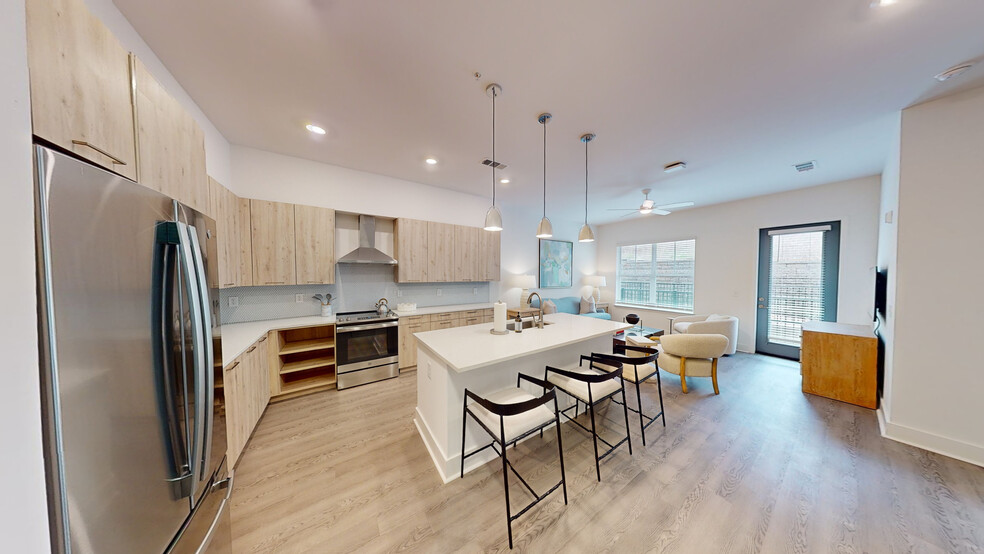 1-Bedroom Kitchen - Elm Floor Plan