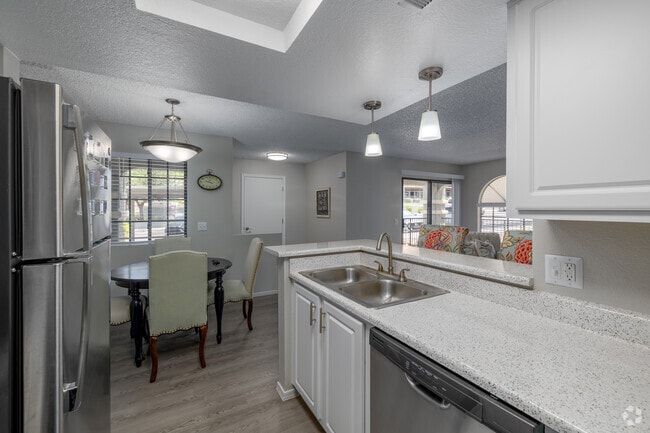 2BR, 2BA - 1,000SF - Kitchen - Starrview at Starr Pass Apartment Homes