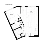A3 floor plan Addison