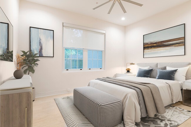 Old Shell Lofts Bedroom