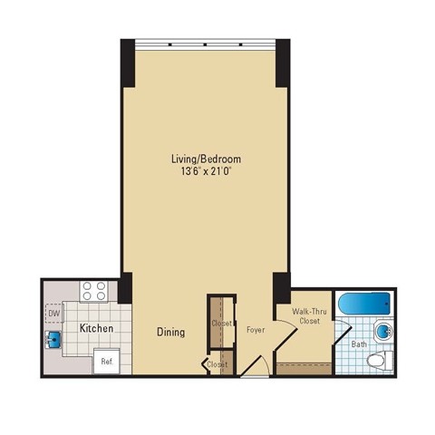 Floor Plan - Studio | S01
