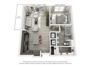 RiverVue - A2 - 1 hab - 1 baño - 900 ft²