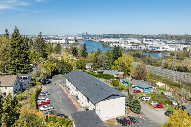 Aerial - Mountainview Apartments