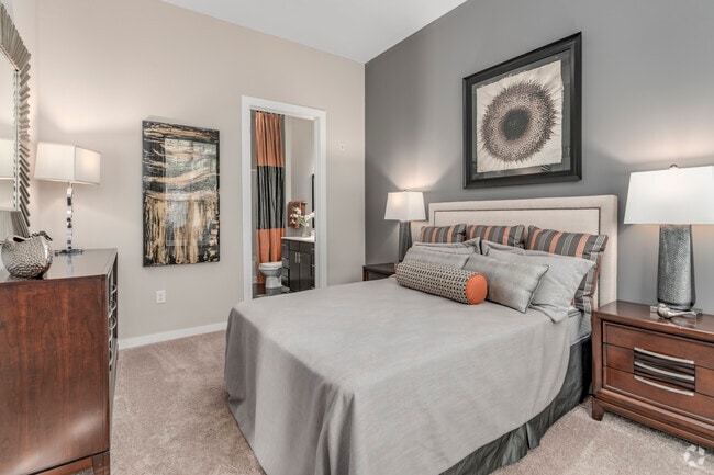 Somerset - Master Bedroom - 2BR, 2BA - 1,236SF