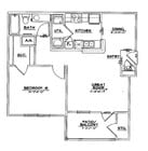 1BR/1BA