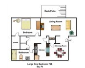 1BR/1BA