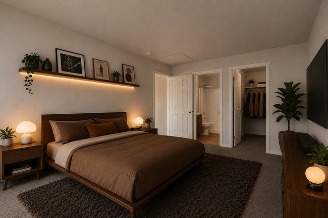 Virtual Staging - Bitterroot Lodge
