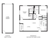 Crestmont | 2-Bedroom Residence Floor Plan