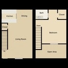 1 Bed 1 Bath Townhome