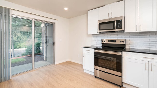 Kitchen with Stainless Steel Appliances - Redmond Court