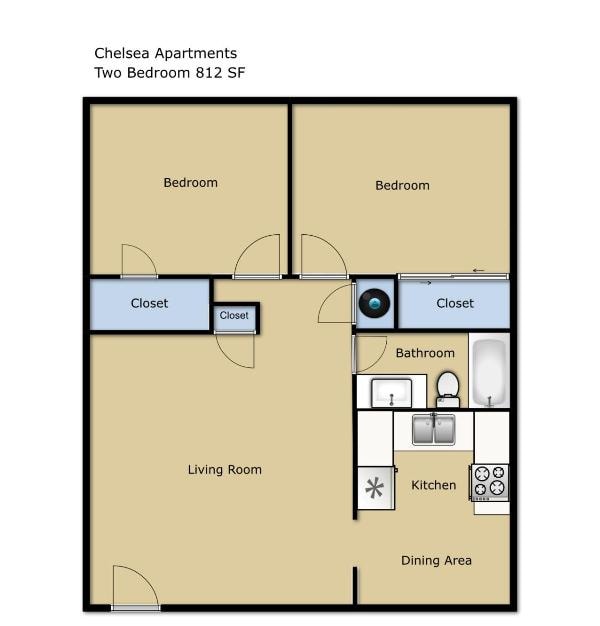 Dos habitaciones - Chelsea Apartments