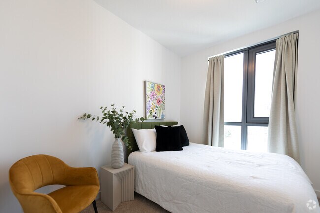 2BR, 1BA - 742SF - Bedroom - NUVO