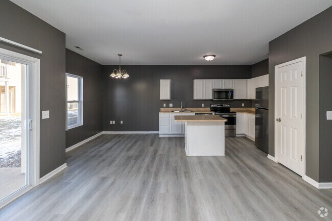 2BD, 2BA,880SF - Living Room