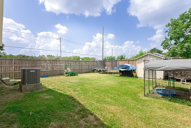 Backyard- Storage shed - 3010 Ohio Ave