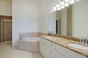 Aberdeen - Master bathroom with double vanities