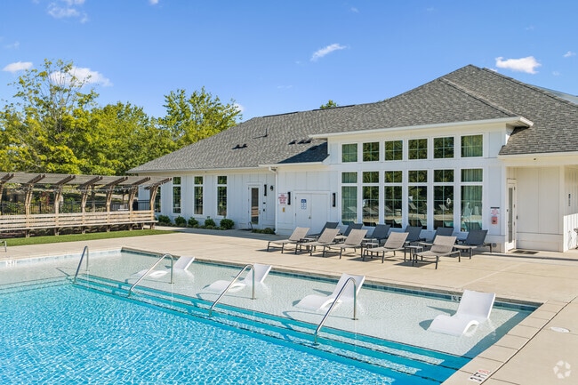 Retreat-Inspired Pool with Tanning Deck
