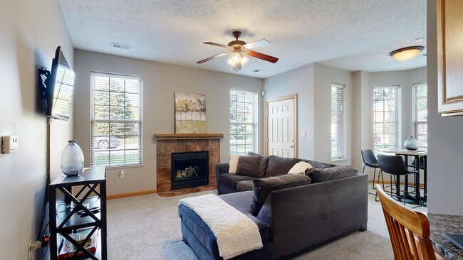 You'll love our large windows that fill your home with natural light. - Stone Creek Villas Apartments