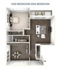 1 bedroom avalon floorplan
