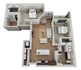 Floor Plan 2B | Arrabelle Apartments | Apartments in Cedarburg, WI