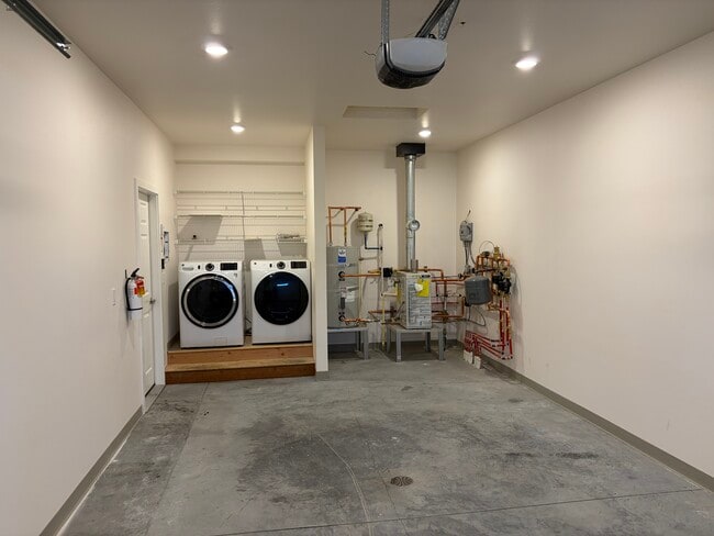 Garage with Laundry