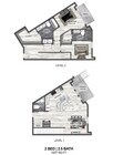 B8 floor plan The Braden on Fifth