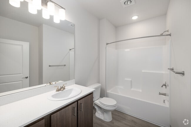 1 habitación, 1 baño - 635 pies cuadrados