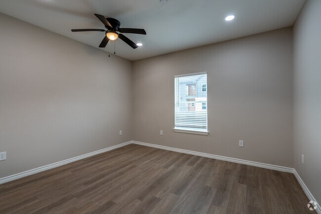 1BR, 1BA - 768SF - Bedroom - Newera Apartments
