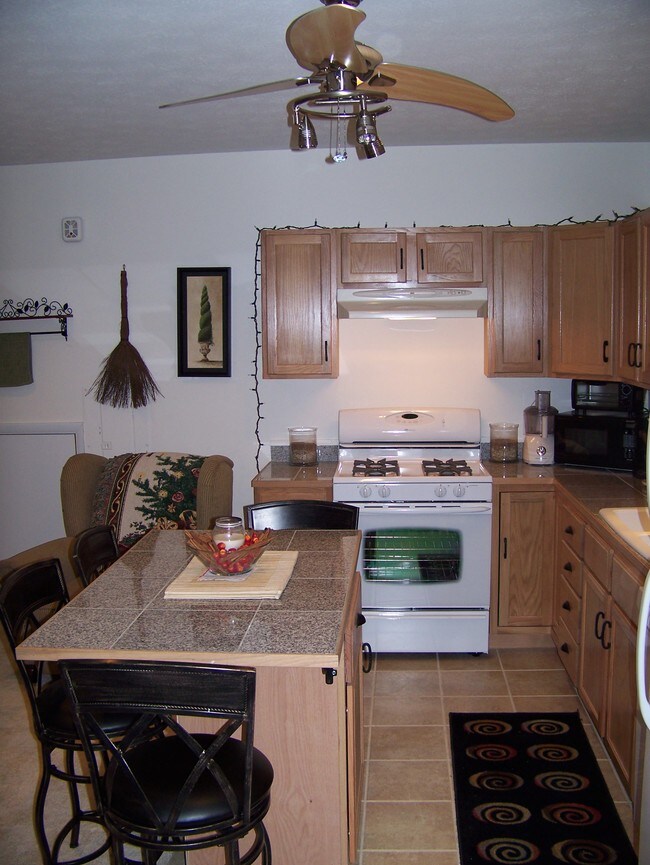 Gas stove with fan/light - 202 NY-14 Unit Upper