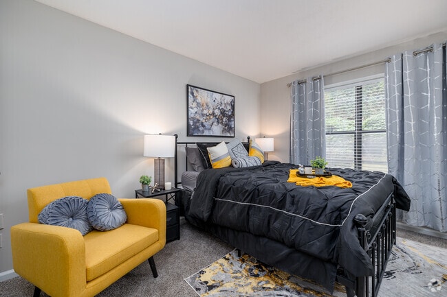 2BR, 2BA - 1,005SF - Bedroom Two