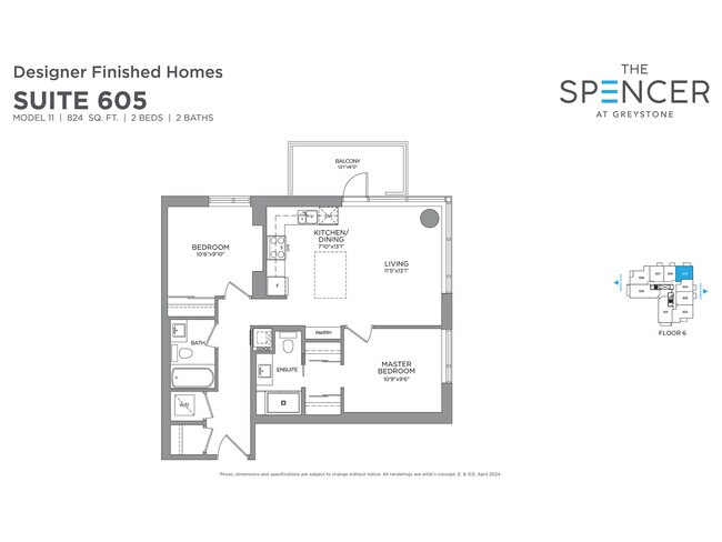 Building Photo - Suite 605 - The Spencer At Greystone Unit 605